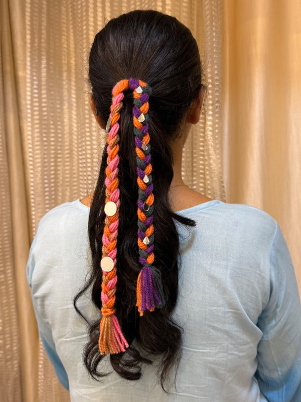 Boho Yarn Braids