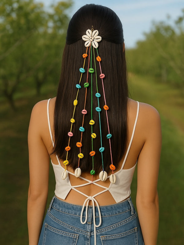 Shell Bloom Hair Charm