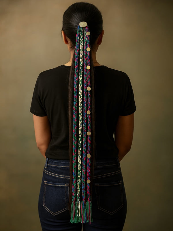 Extra-Long Mirror Braids