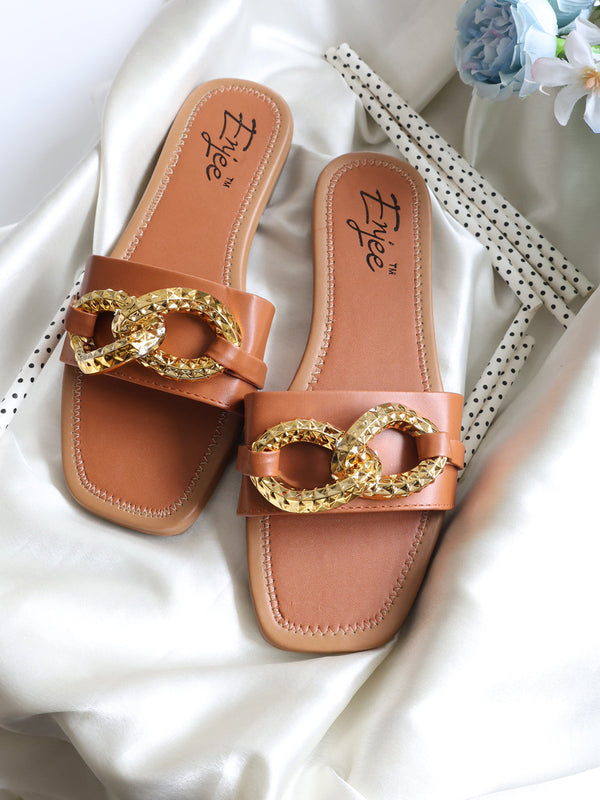 Enjee Gold Rush Slipper